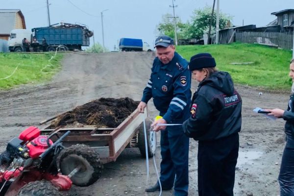 В Сосьве произошла авария, в которой погиб водитель мотоблока
