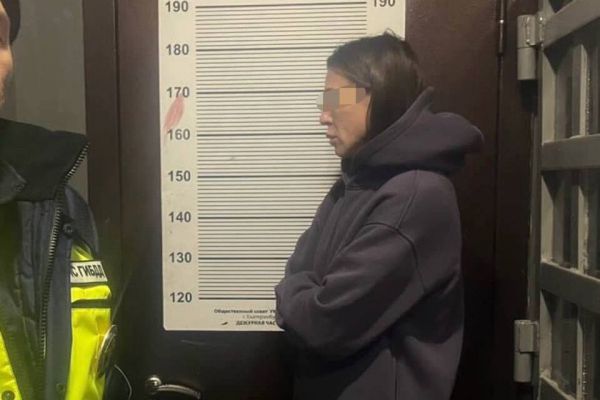 В Екатеринбурге ночью в лесу сотрудники ДПС задержали закладчицу