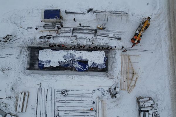 Участок трассы М-12 в Свердловской области готов на 40%