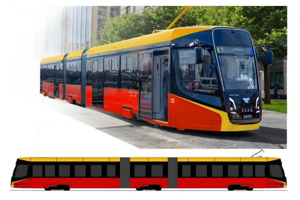 Екатеринбург получит новый трехсекционный трамвай в начале мая