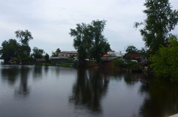 Грядки под водой