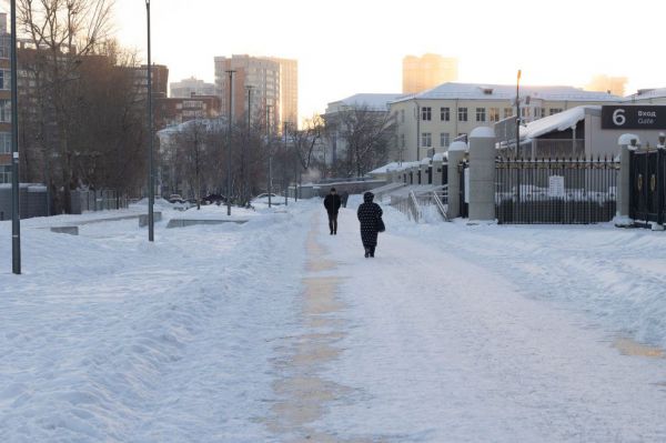 В последнюю неделю января на Среднем Урале немного потеплеет