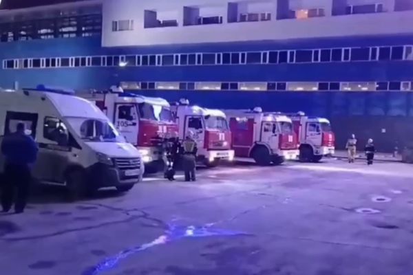 В Екатеринбурге загорелся аквапарк «Лимпопо»