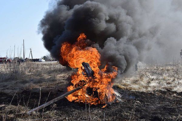 Под Североуральском вспыхнул заповедник «Денежкин камень»
