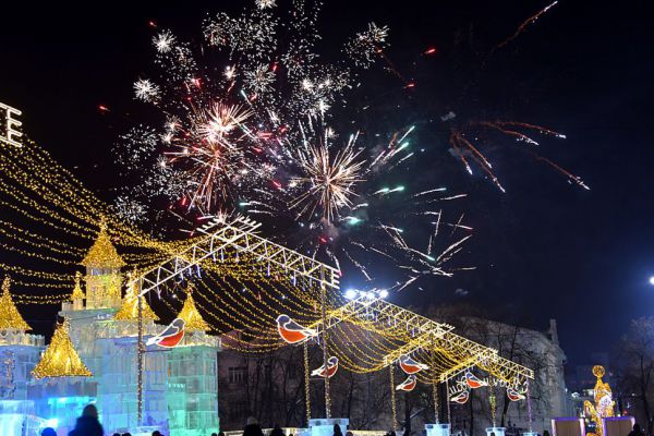 В Екатеринбурге планируют отказаться от новогоднего салюта