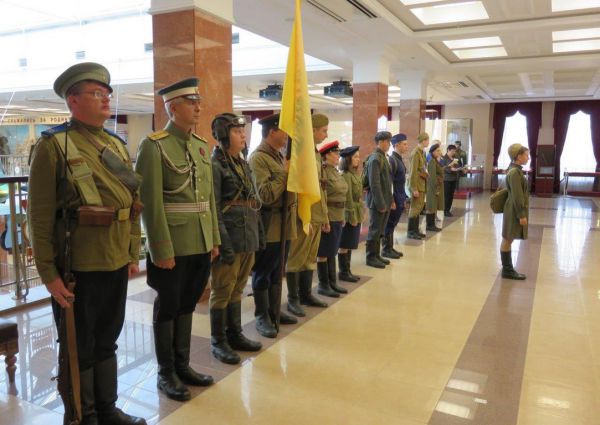 1 сентября в музее военной техники УГМК ожили манекены