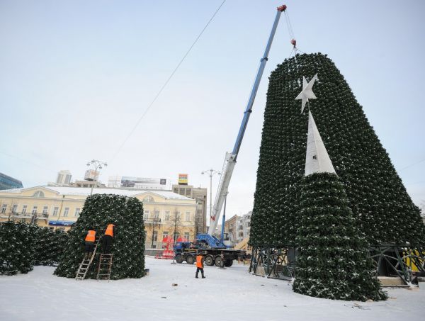 Дед Мороз въезжал на танке…