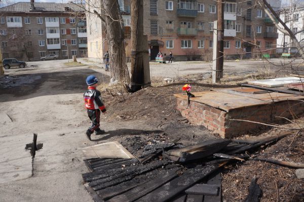 В огненной ловушке