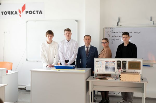 В Покровской школе Каменского района открылся инженерно-технологических класс