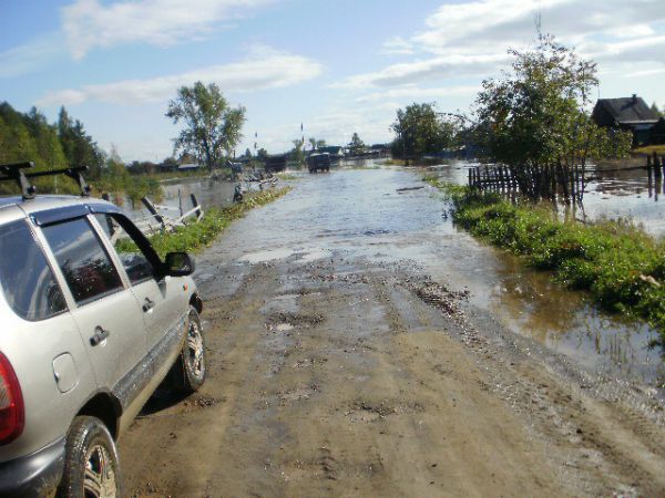 Вода наступает