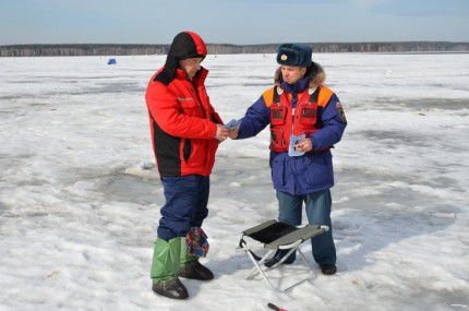 В области проходит акция «Безопасный лед»