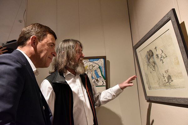 Евгений Куйвашев и Федор Конюхов договорились создать на Урале сквер со скворечниками