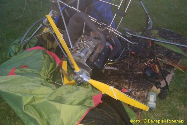 Под Первоуральском разбился мотопараплан: полиция уже установила личности пострадавших