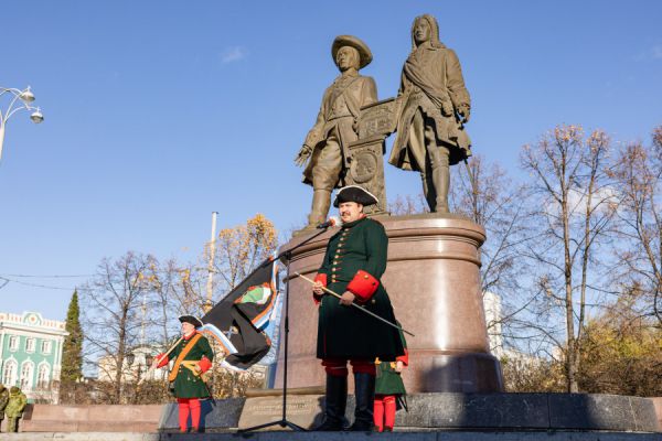 В Екатеринбурге отметили 350-летие основателя города Вильгельма де Геннина