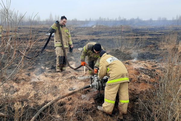 В департаменте лесного хозяйства заверили, что подземный пожар не распространяется, но смог остаётся