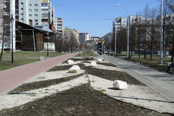 В Екатеринбурге благоустроят сквер имени купцов Агафуровых