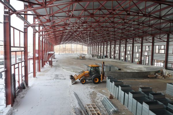 Легкоатлетический манеж в Каменске-Уральском введут в строй в 2027 году