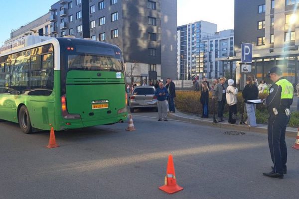 В Солнечном водитель автобуса сбил четырехлетнего мальчика