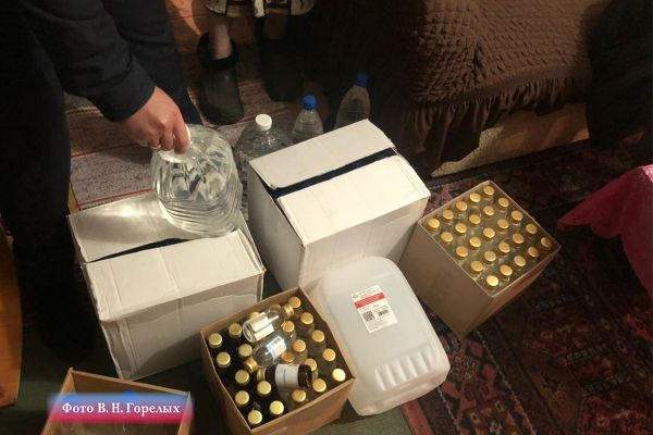 На Урале изъяли 12,5 тонн суррогатного алкоголя