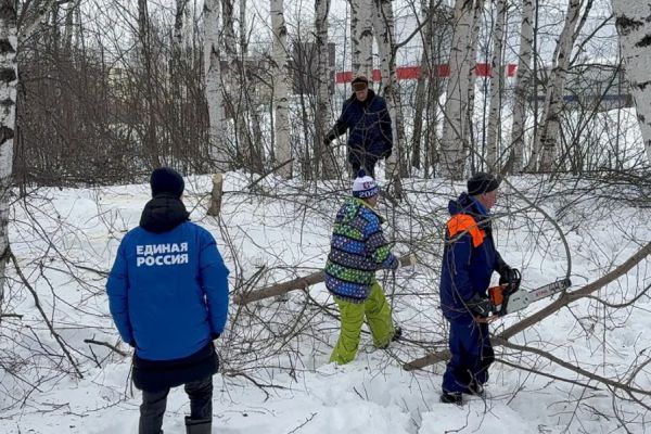 Акция «Антипаводок»: в Екатеринбурге общественники расчистили русло реки Широкой
