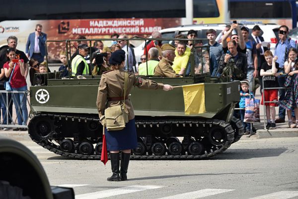 В Екатеринбурге уже начались мероприятия ко Дню Победы