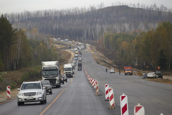 Еще на одном участке Пермского тракта ввели реверсивное движение