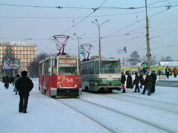 «Пятерка» за трамвай