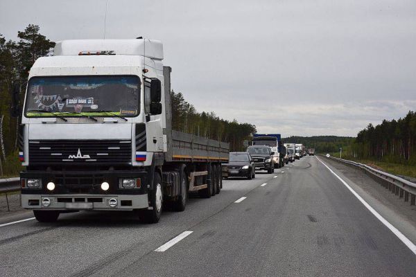 В Свердловской области частично перекрыли федеральную трассу 