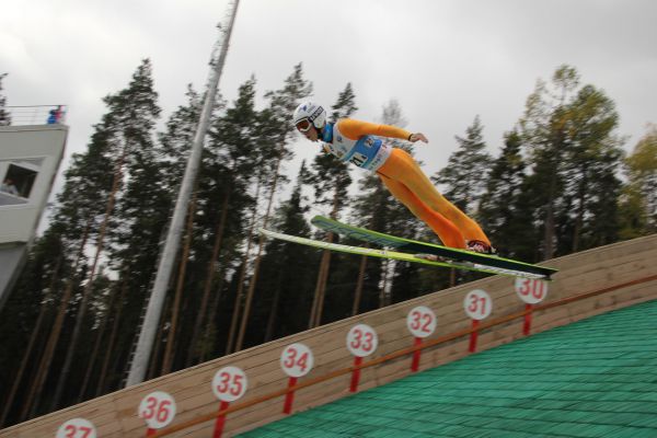 Город летающих лыжников