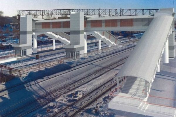 Новый мост на железнодорожной станции ВИЗ появится до конца следующего года