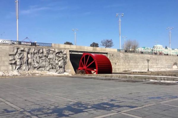 К 300-летию Екатеринбурга в центре города хотят установить водяную мельницу